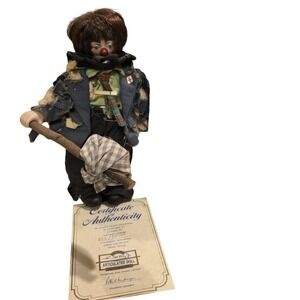 Authentic Emmett Kelly Jr. Articulated Doll Clown Weary Willie #8550 Limited Ed.